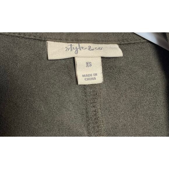 Style&Co Suede Jacket - Picture 3 of 6